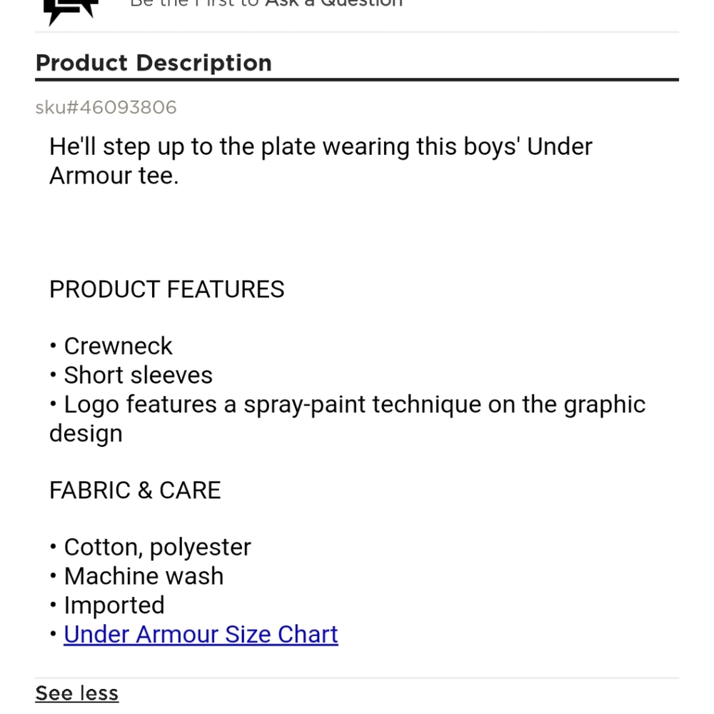 Boys Under Armour Hoodie - Picture 6 of 6